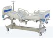 INTENSIVE CARE HOSPITAL BED (4 MOTORS)(4 SEPERATED SIDE RAILS)(COLUMN MOTORS)(PLASTIC HEADBOARDS)