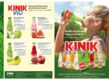 KINIK Activ Extra With Pear  Natural Sparkling Beverage with Rich Mineral Content 
