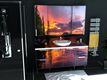 EVENING COLORS Hidden Mirrored, Ceramic Bowl Sink, Lighted Lid Bathroom Cabinet 160 x 200