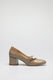 Belted women's shoes