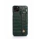 iPhone 11 Crocodile Leather Case Green