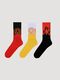 Flame Patterned Men's Socks