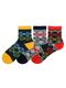 Triangle Patterned Baby Boy Socks (Discounted Product)