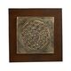 Ceramic Flower Of Life Wall Panel Antique