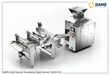 DAMS 3 Rows Dough divider-rounder and Forming (Shaping) Machine