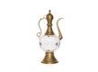 Iznik Vase, Copper Ottoman Ewer with Golden Horn Design
