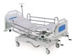HOSPITAL BED WITH HYDRAULIC HEIGHT ADJUSTMENT