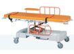 FIRST AID STRETCHER WITH HYDRAULIC HEIGHT ADJUSTMENT