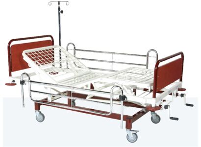 HOSPITAL BED WITH THREE ADJUSTMENTS